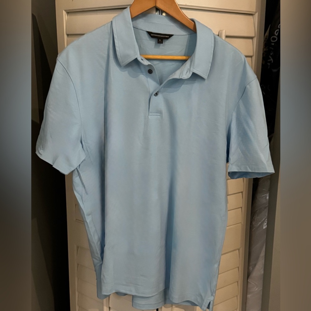 Express Sky Blue Men's Polo Shirt